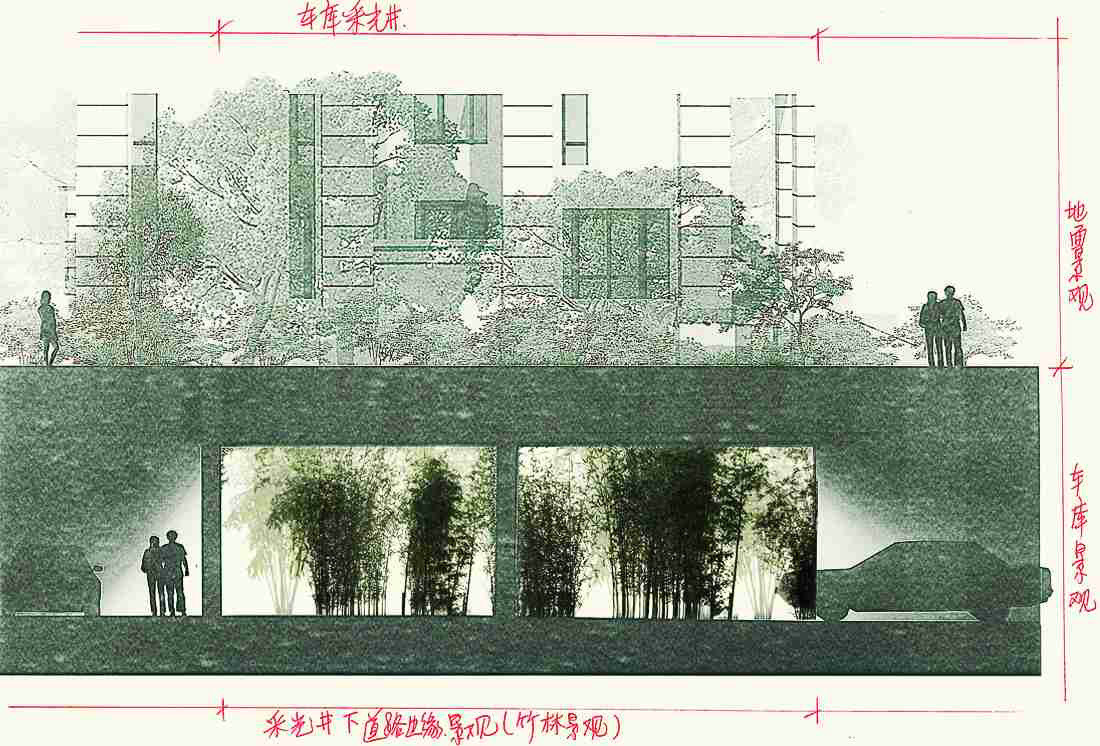 植物配置，SU效果图，卢浮原著景观设计，WAQI景观设计，住宅小区，景观设计,客栈设计,景观规划,水景，生态水池，旧房改造,住宅景观,住房景观,酒店设计,园林绿化,景观,园林,生态,精品