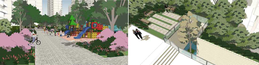 植物配置，SU效果图，卢浮原著景观设计，WAQI景观设计，住宅小区，景观设计,客栈设计,景观规划,水景，生态水池，旧房改造,住宅景观,住房景观,酒店设计,园林绿化,景观,园林,生态,精品